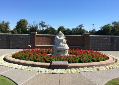 Sunset Gardens La Pieta Statue