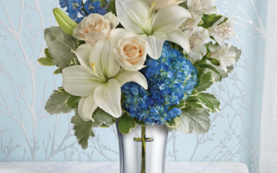 Teleflora’s Skies Of Remembrance Bouquet