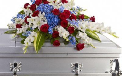 Distinguished Service Casket Spray