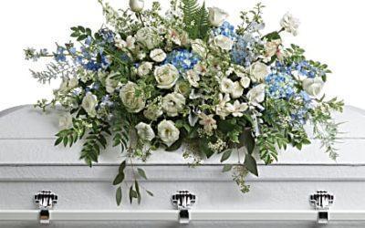 Tender Remembrance Casket Spray